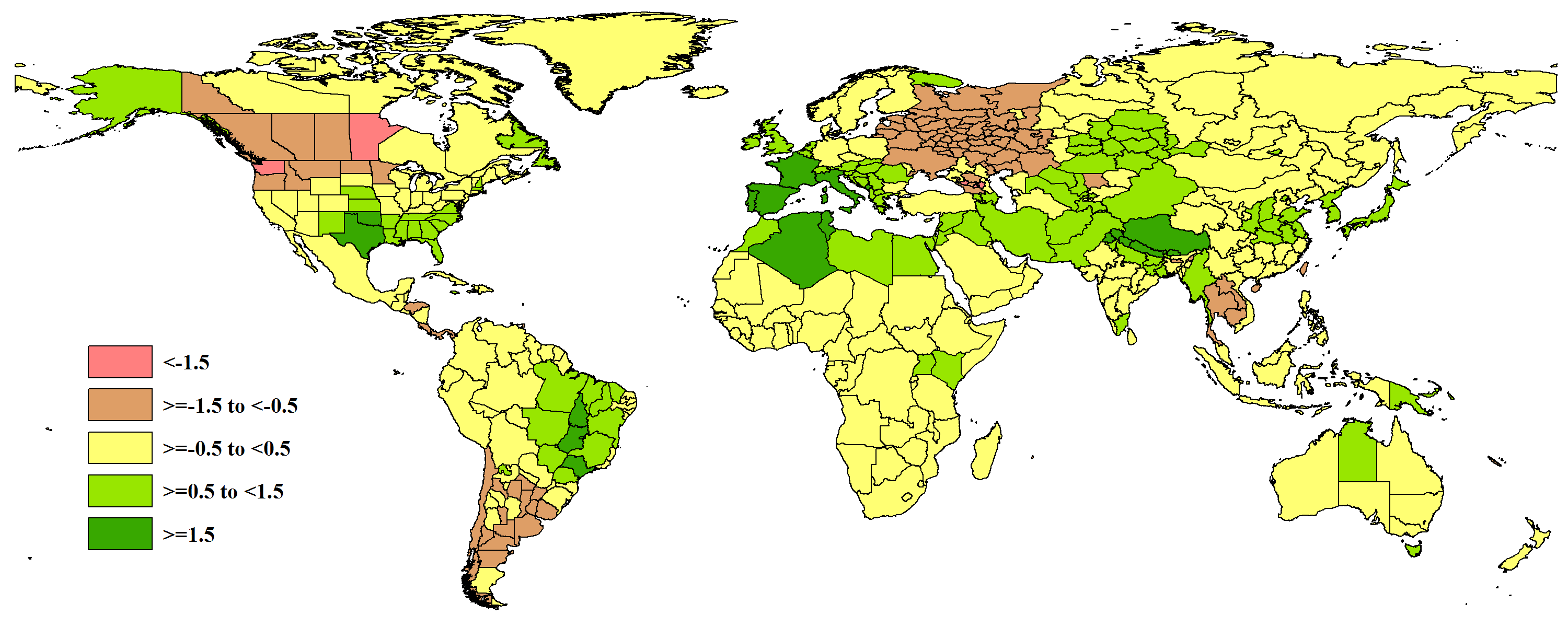 temperature anomally for state, departure from 15YA.png